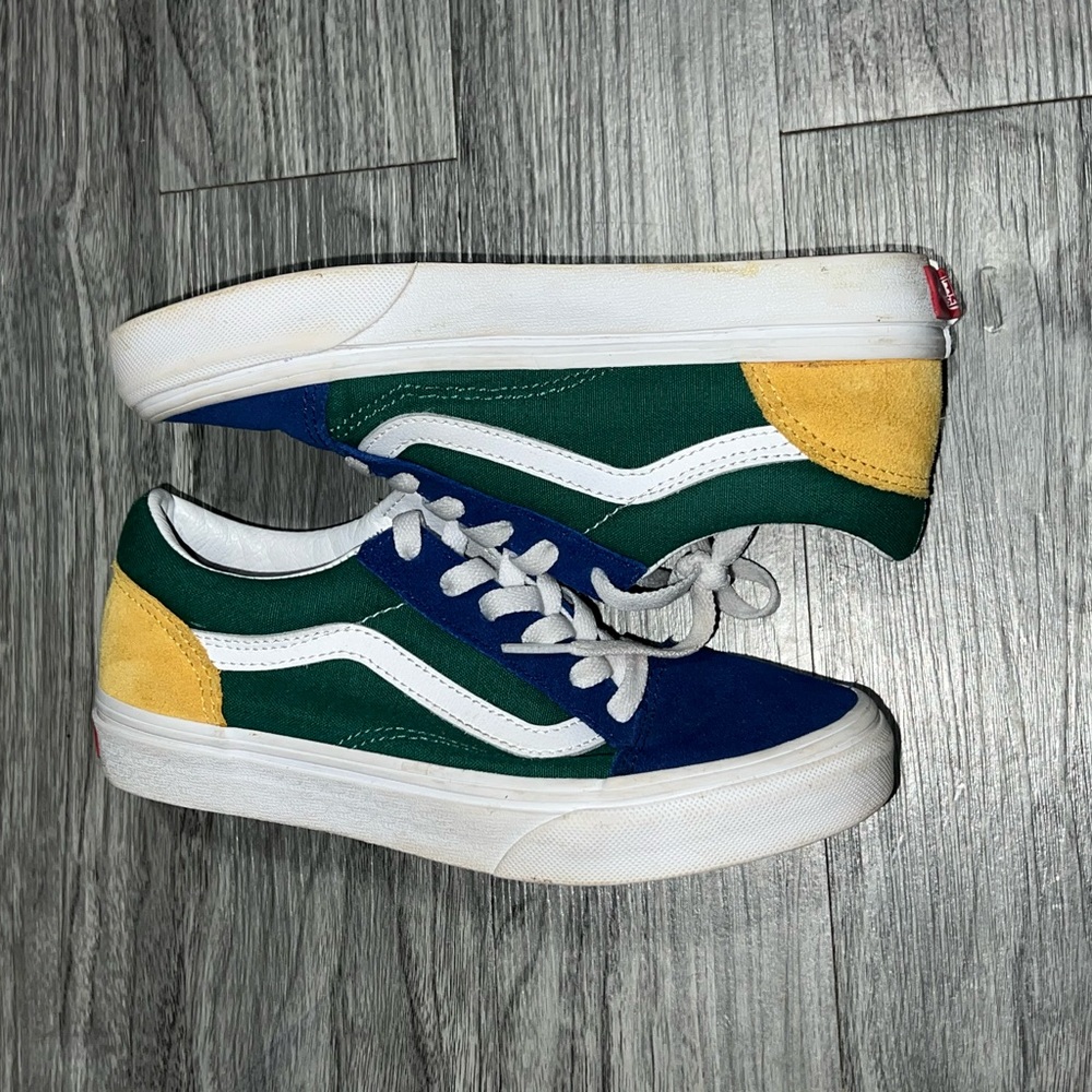 Vans Kids Sneakers - Green, Blue, Yellow